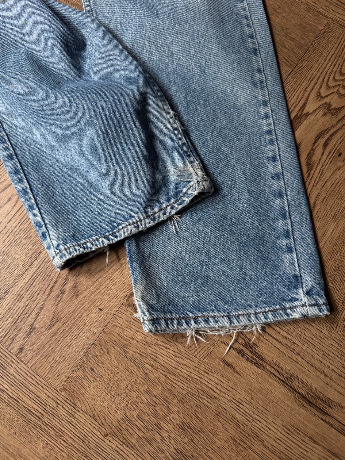 [36]90's 리바이스 Made in USA 505 데님 팬츠 상품이미지7