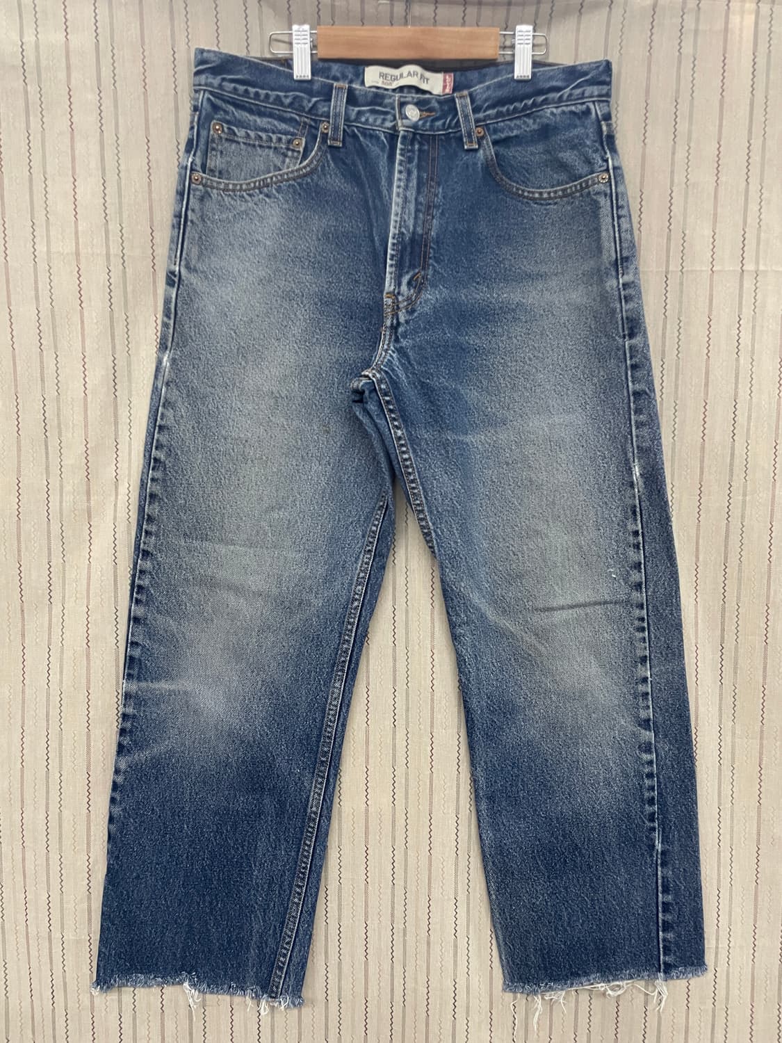 [34] 00s Levis 리바이스 505 컷오프 빈티지 데님 청바지 상품이미지1