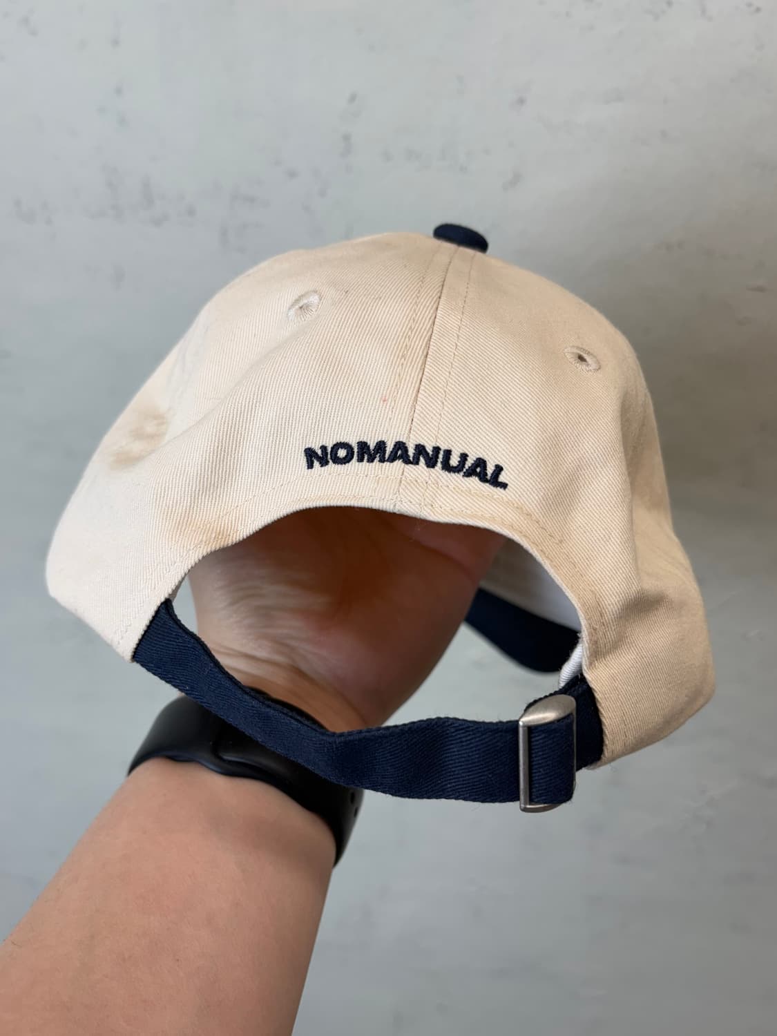 노매뉴얼 투톤 볼캡 상품이미지3