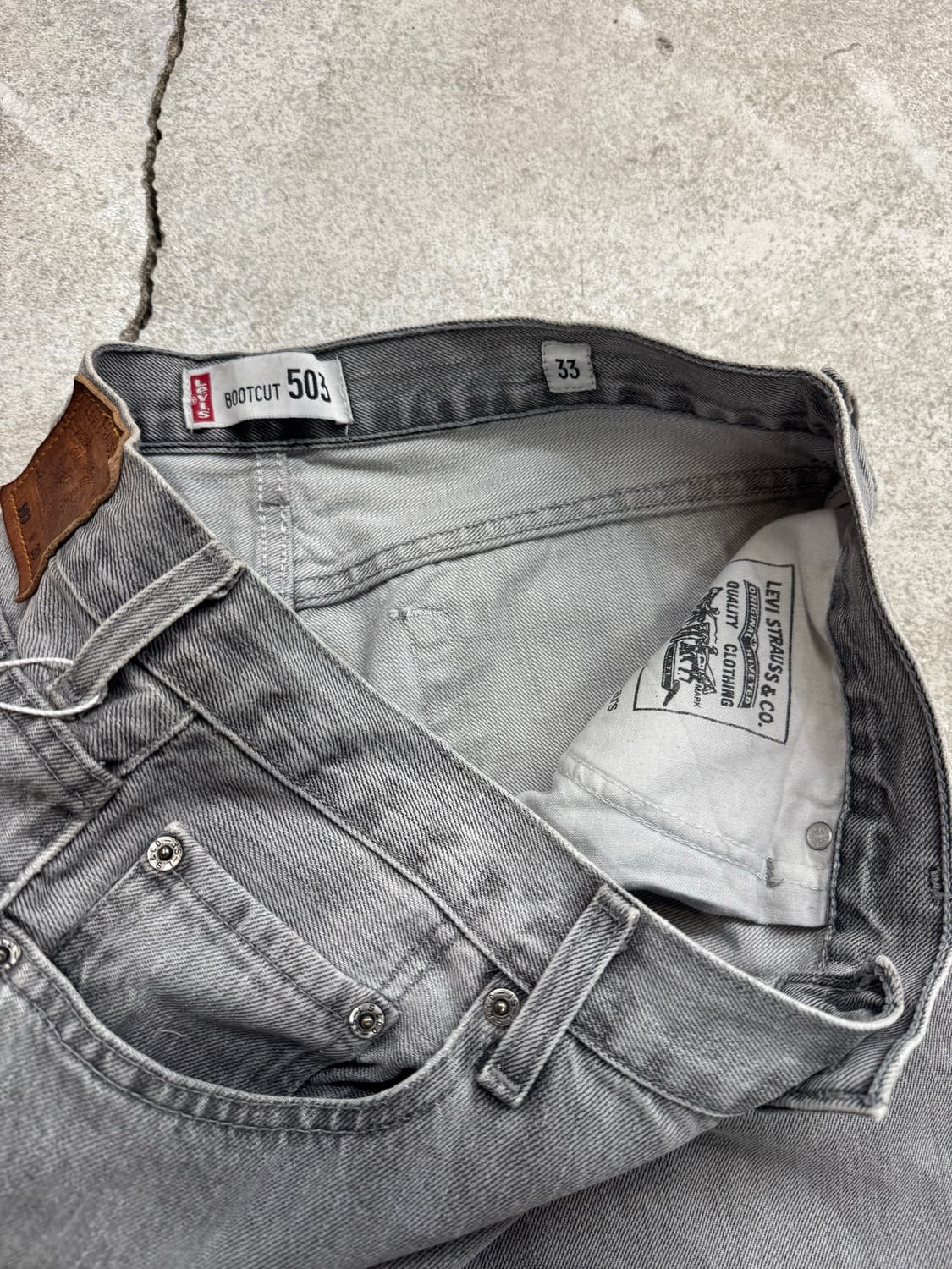 00s 리바이스 503 부츠컷 데님팬츠 상품이미지3