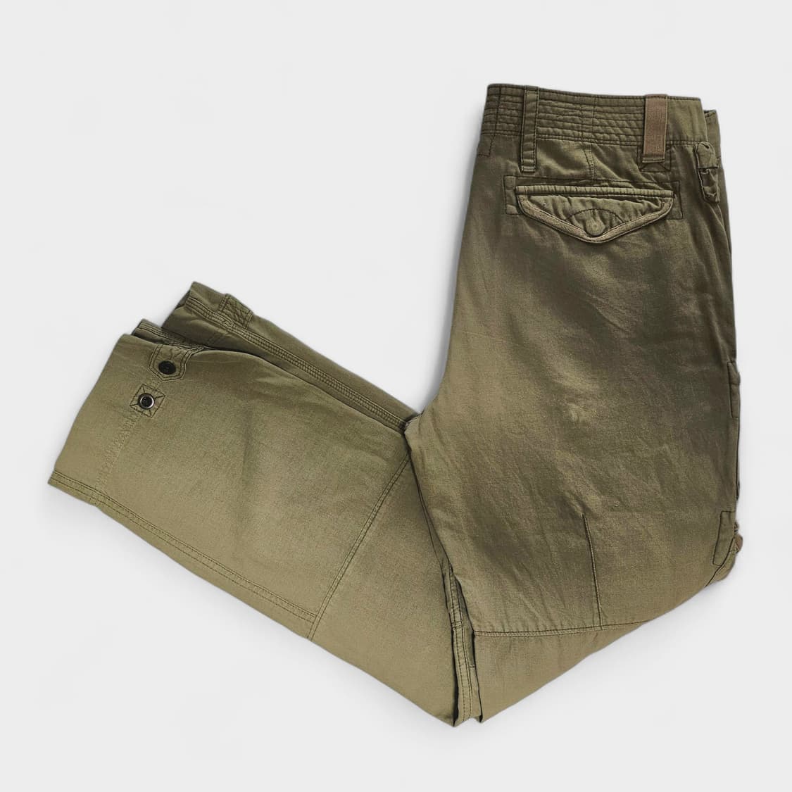 [33][랄프로렌] 유틸리티 더블니 탄창 더블 카고팬츠 빈티지카키 상품이미지3