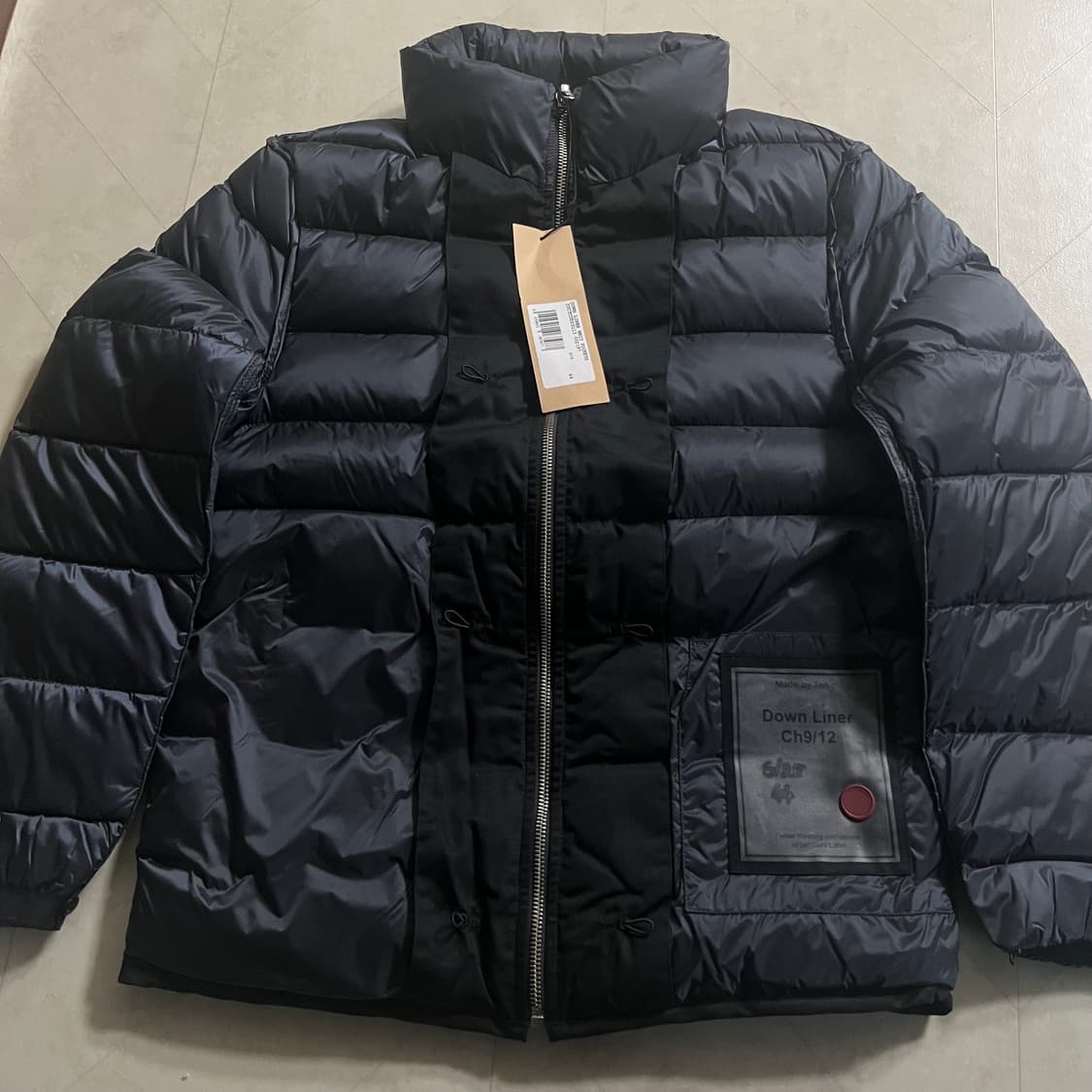 새상품)텐씨 TenC 리버시블 다운 라이너 포켓 자켓 네이비 상품이미지1