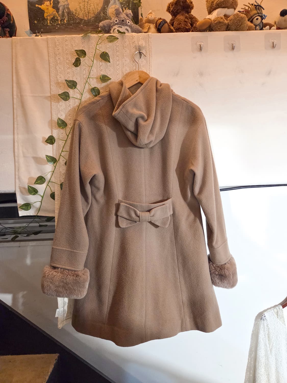 Lodispotto 초코라떼 후드 코트 상품이미지6