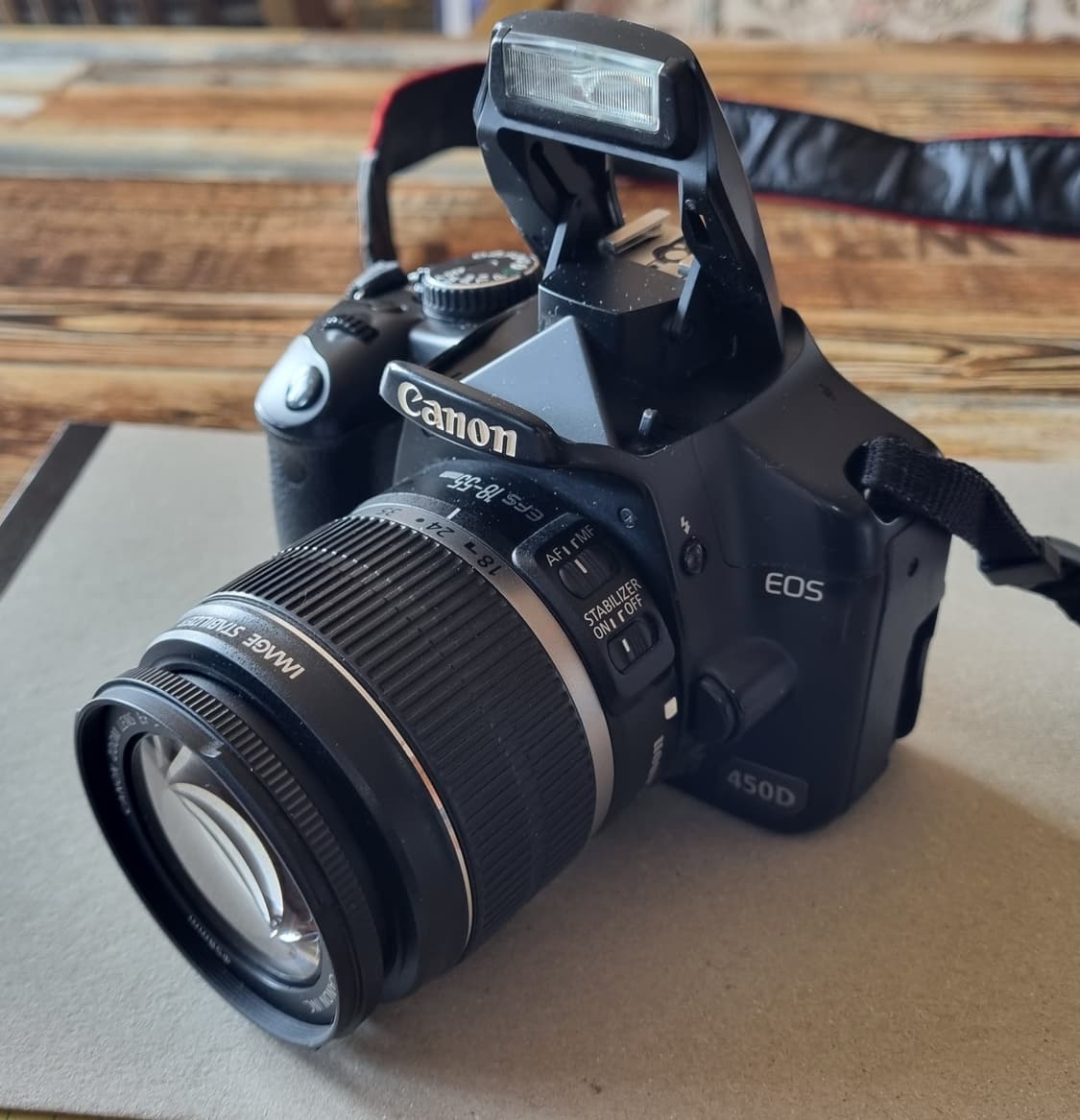 캐논 디지털카메라 450d + 18-55 줌렌즈 판매합니다. 상품이미지1