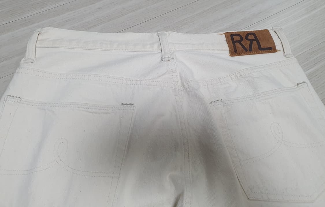 RRL 더블알엘 빈티지 파이브 포켓 에크루 33-34 택사이즈 36x32 상품이미지5