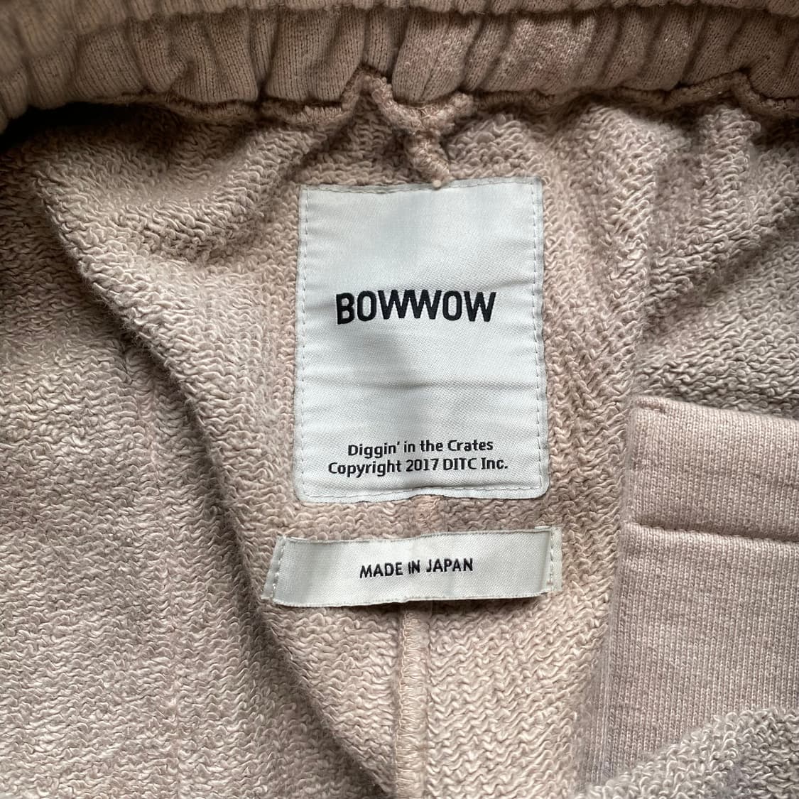 (M) bowow 에이징 스웻 팬츠 상품이미지4
