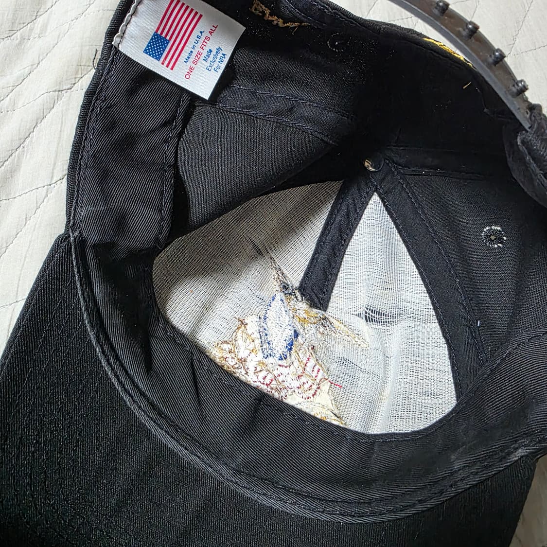 [OS] 빈티지 NRA 매티보이 볼캡 ver. 페이딩 컨디션 상품이미지5