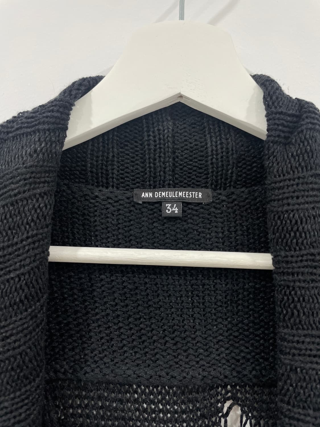 [34] Ann Demeulemeester 앤드뮐미스터 니트 베스트 상품이미지3