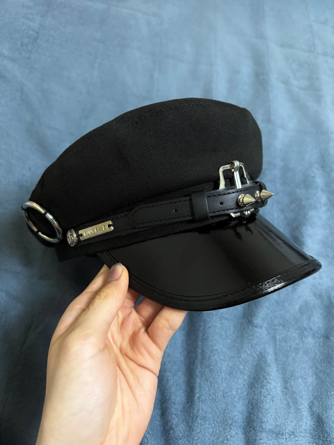 punk rave 펑크 밀리터리 베레모캡 상품이미지2