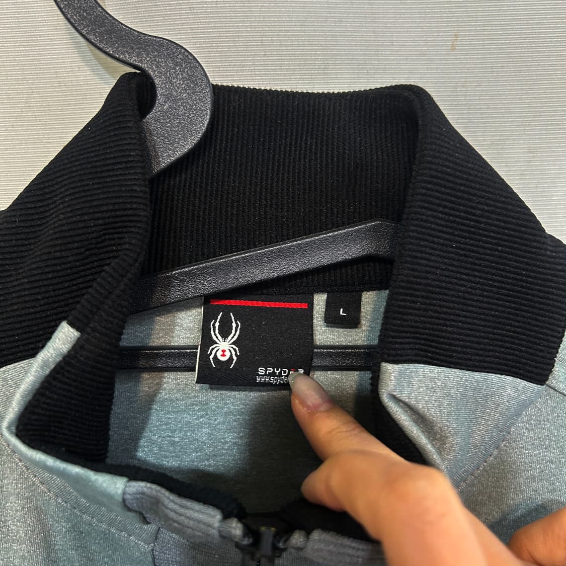 스파이더 남성 집업 100 상품이미지2