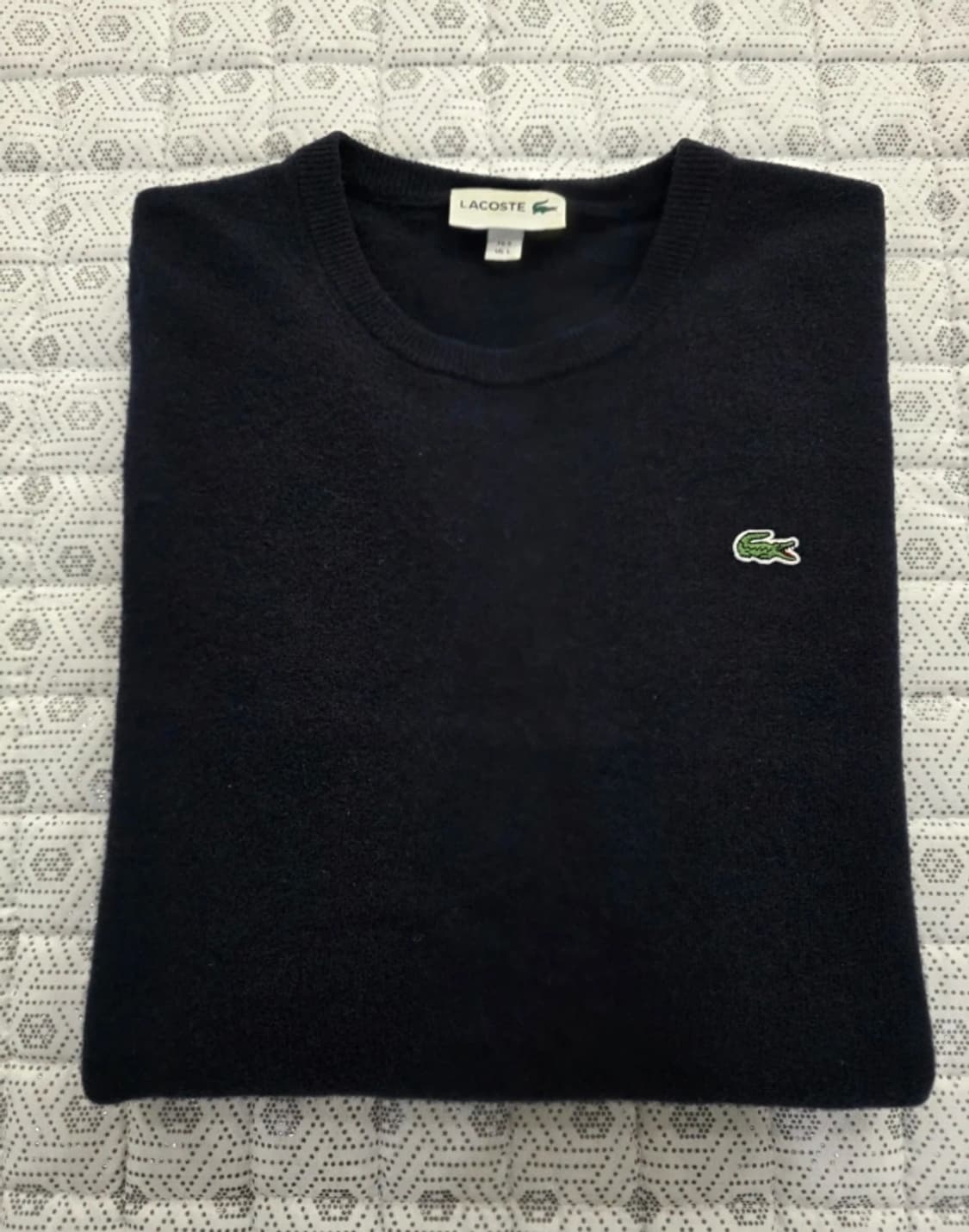라코스테 남성 울니트 진네이비 100 상품이미지5