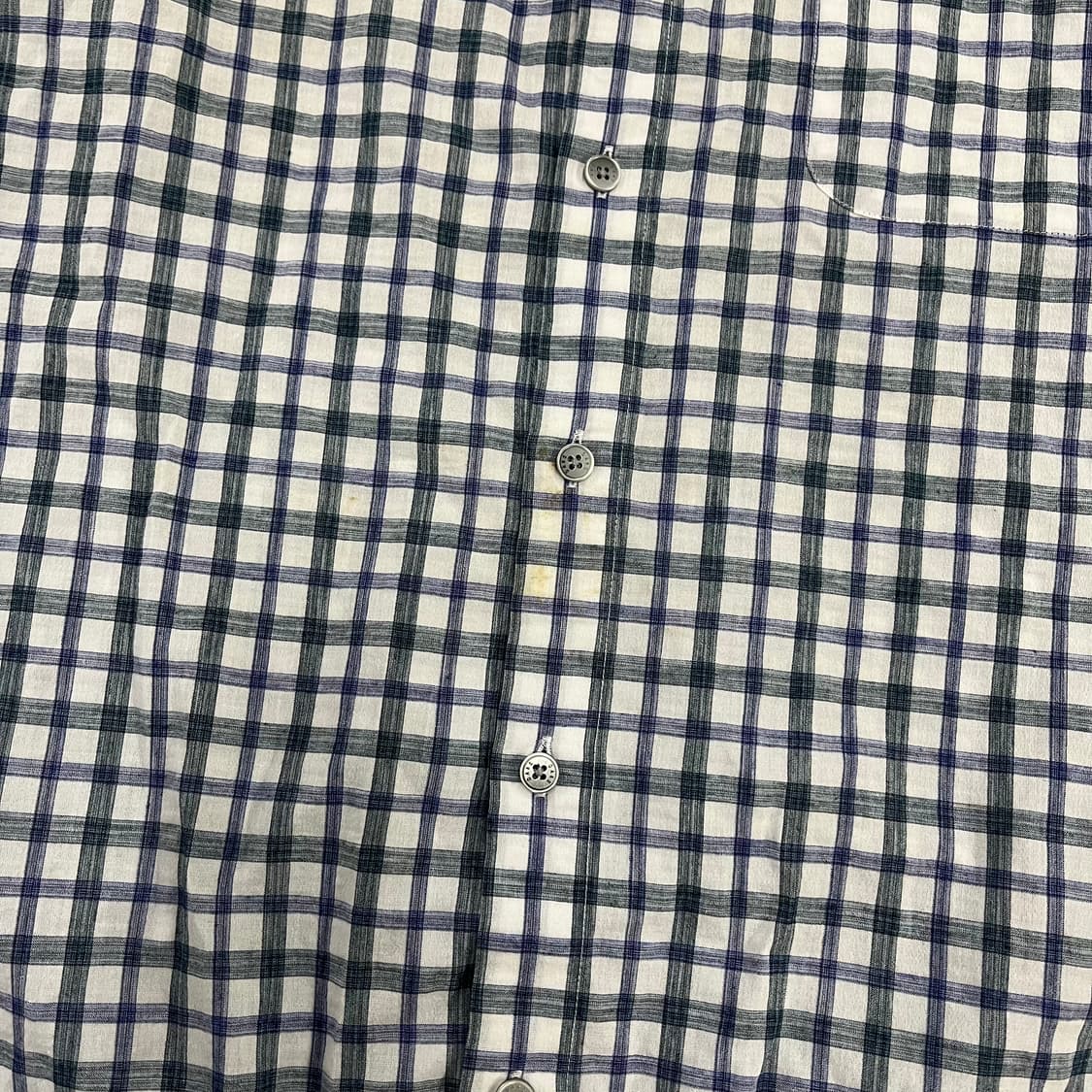 [110] 닥스 체크 린넨 셔츠 남방 0102M1 상품이미지4