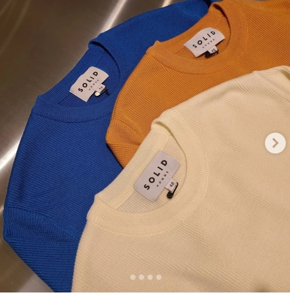 솔리드옴므 우영미 한섬 니트 52사이즈 상품이미지1