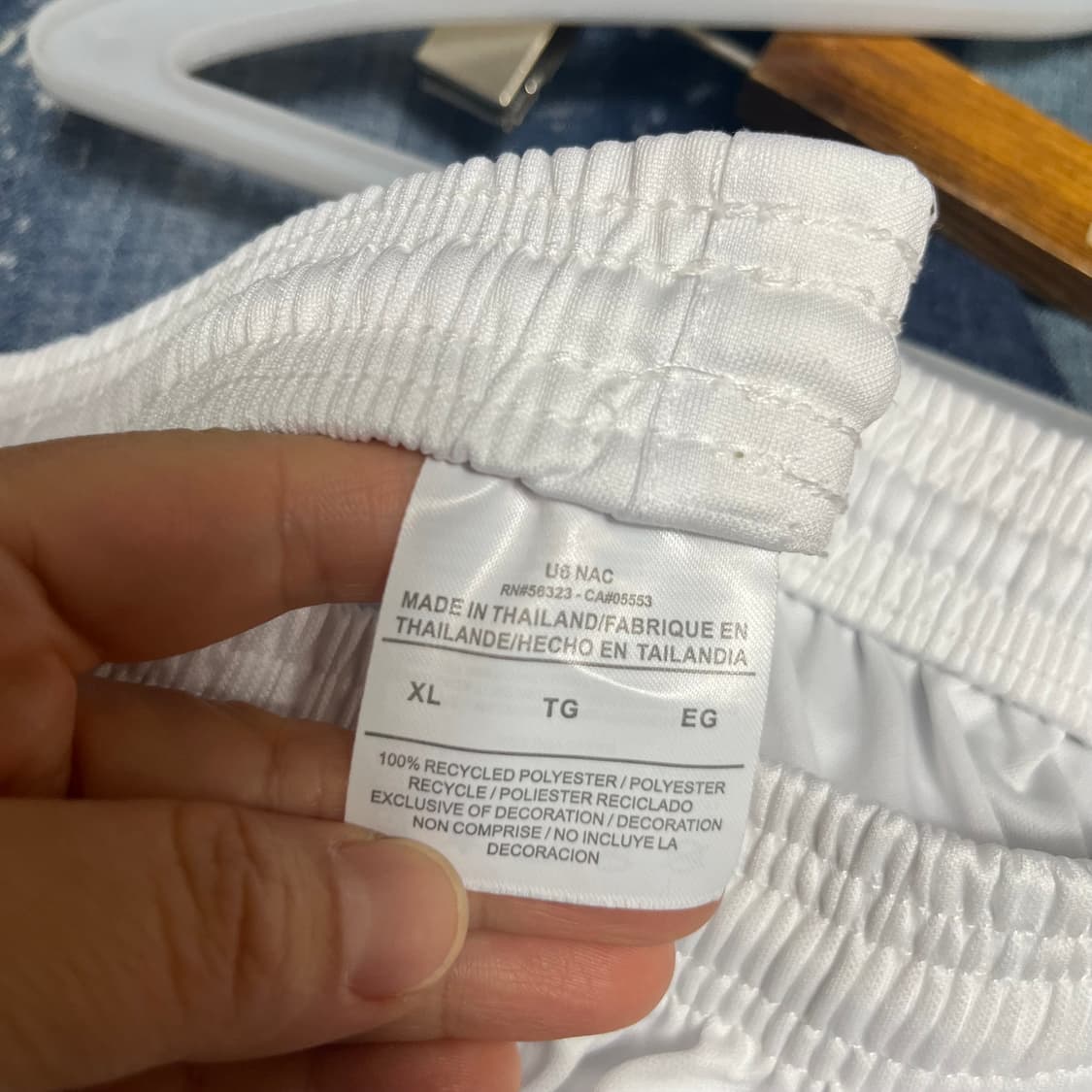 나이키 파리생제르망 반바지 화이트 xl 상품이미지2