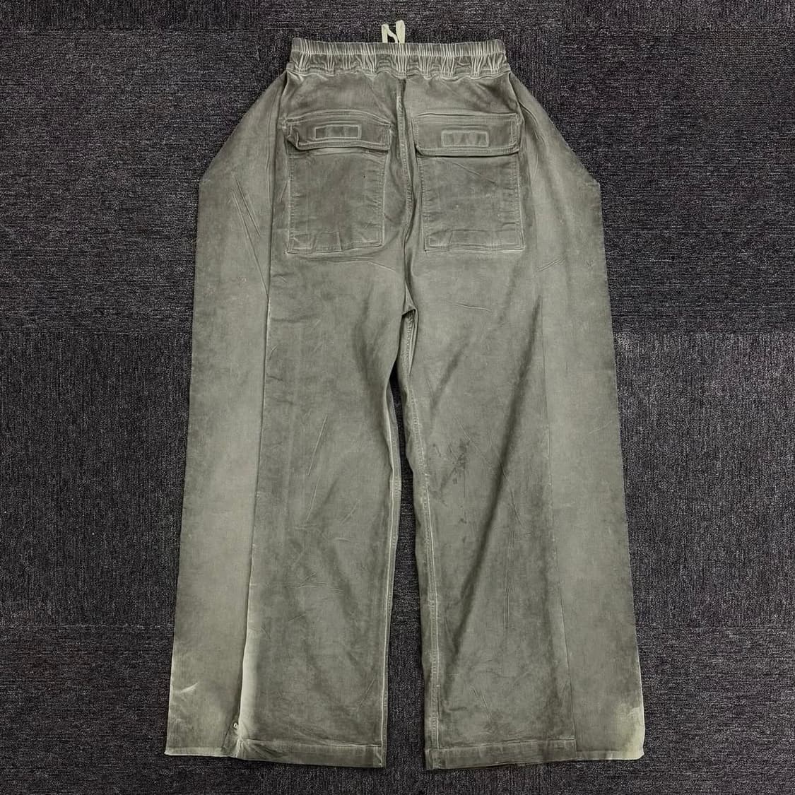 [s] 릭오웬스 푸셔팬츠 더스트 블랙 상품이미지3