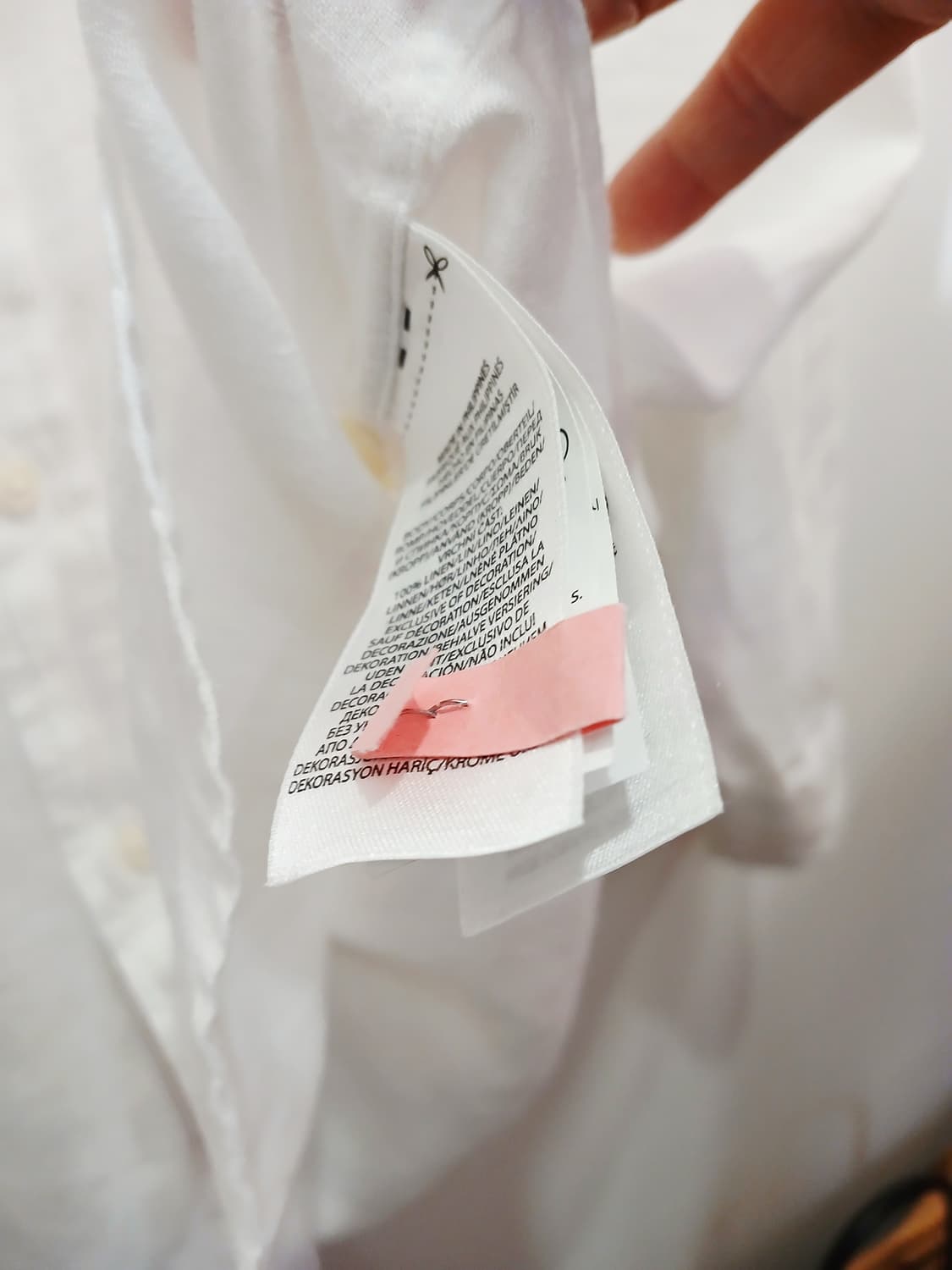 랄프로렌폴러 화이트린넨셔츠 상품이미지7