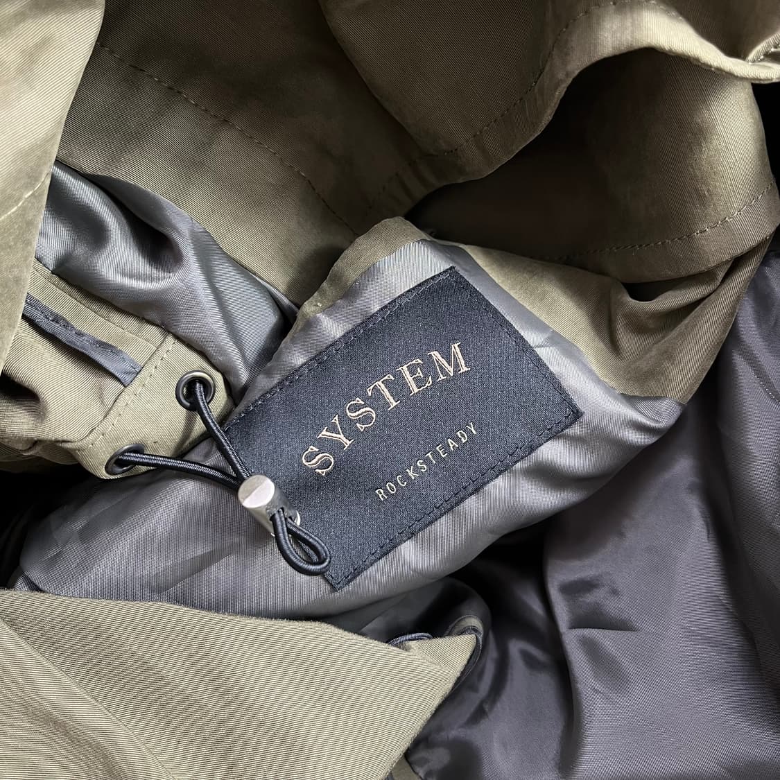 System 시스템 옴므 카키 오버 스터트 야상 코트(95) 상품이미지3