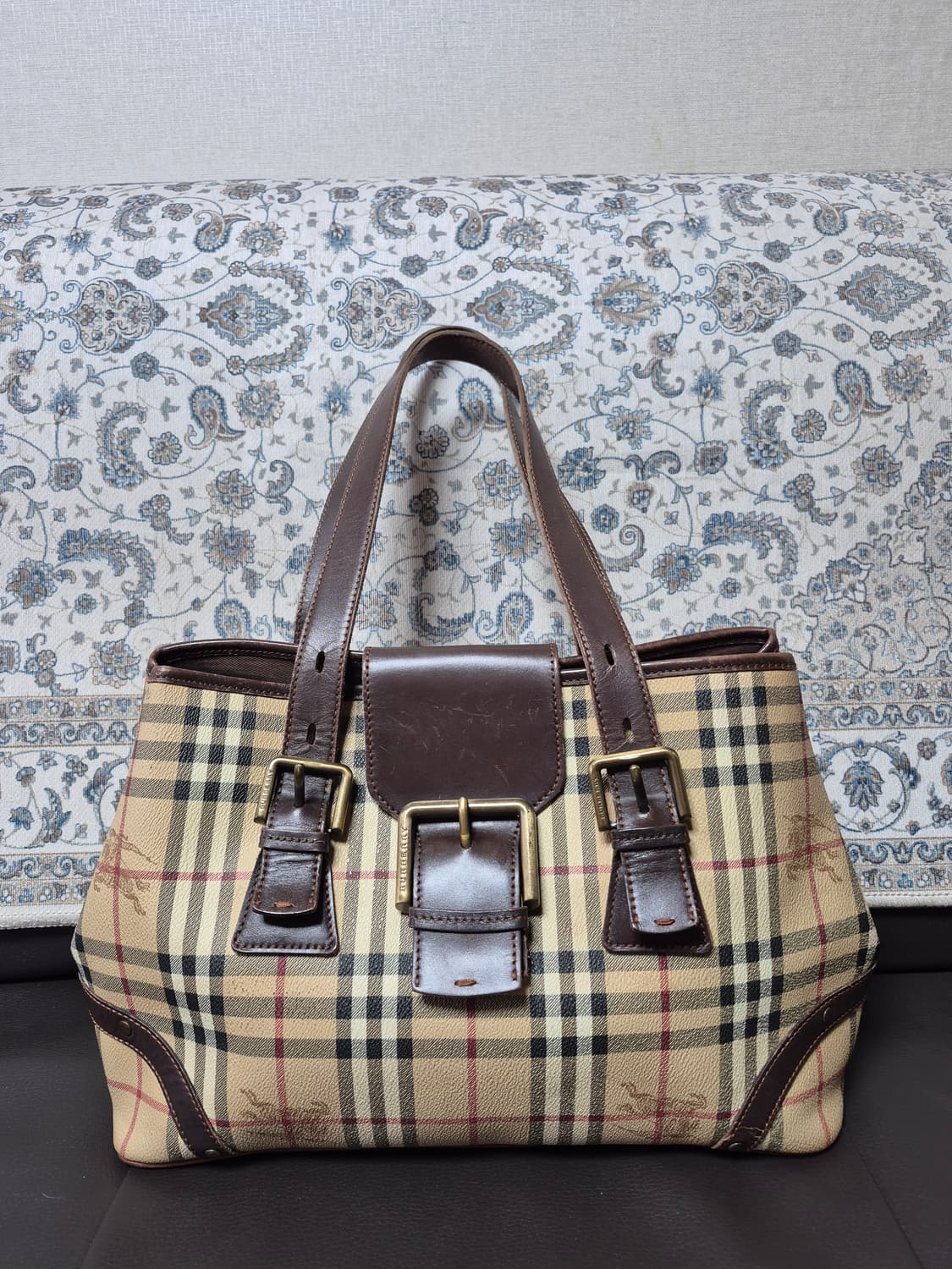 버버리노바체크숄더백(정품) 상품이미지1