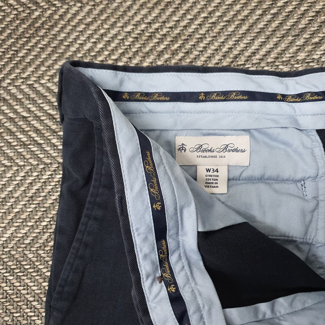 브룩스브라더스 기모 스판 면바지 남자34 상품이미지2