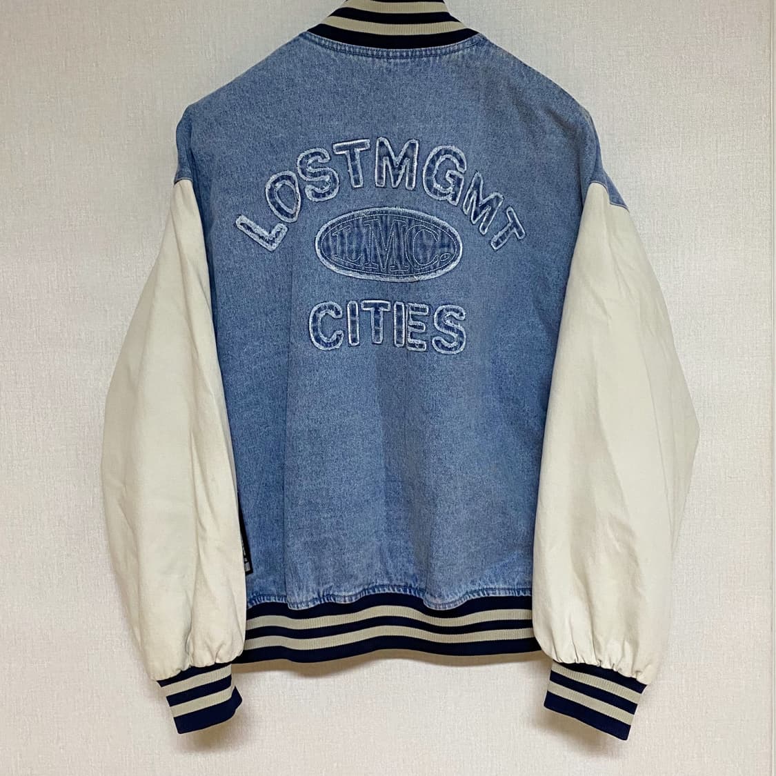 LMC 데님 바시티 자켓 상품이미지4