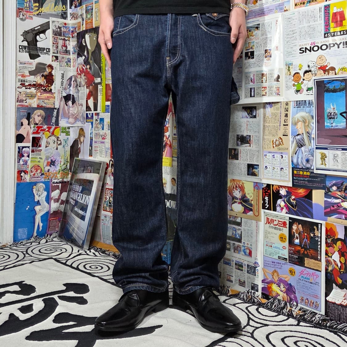 리바이스 533 카펜터 버튼플라이 루즈핏 데님 팬츠 상품이미지2