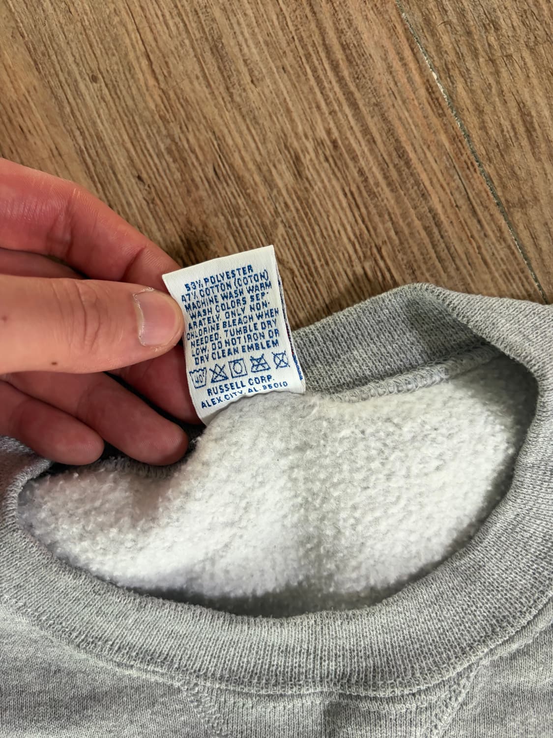 러셀 에슬레틱 맨투맨 xl 상품이미지3