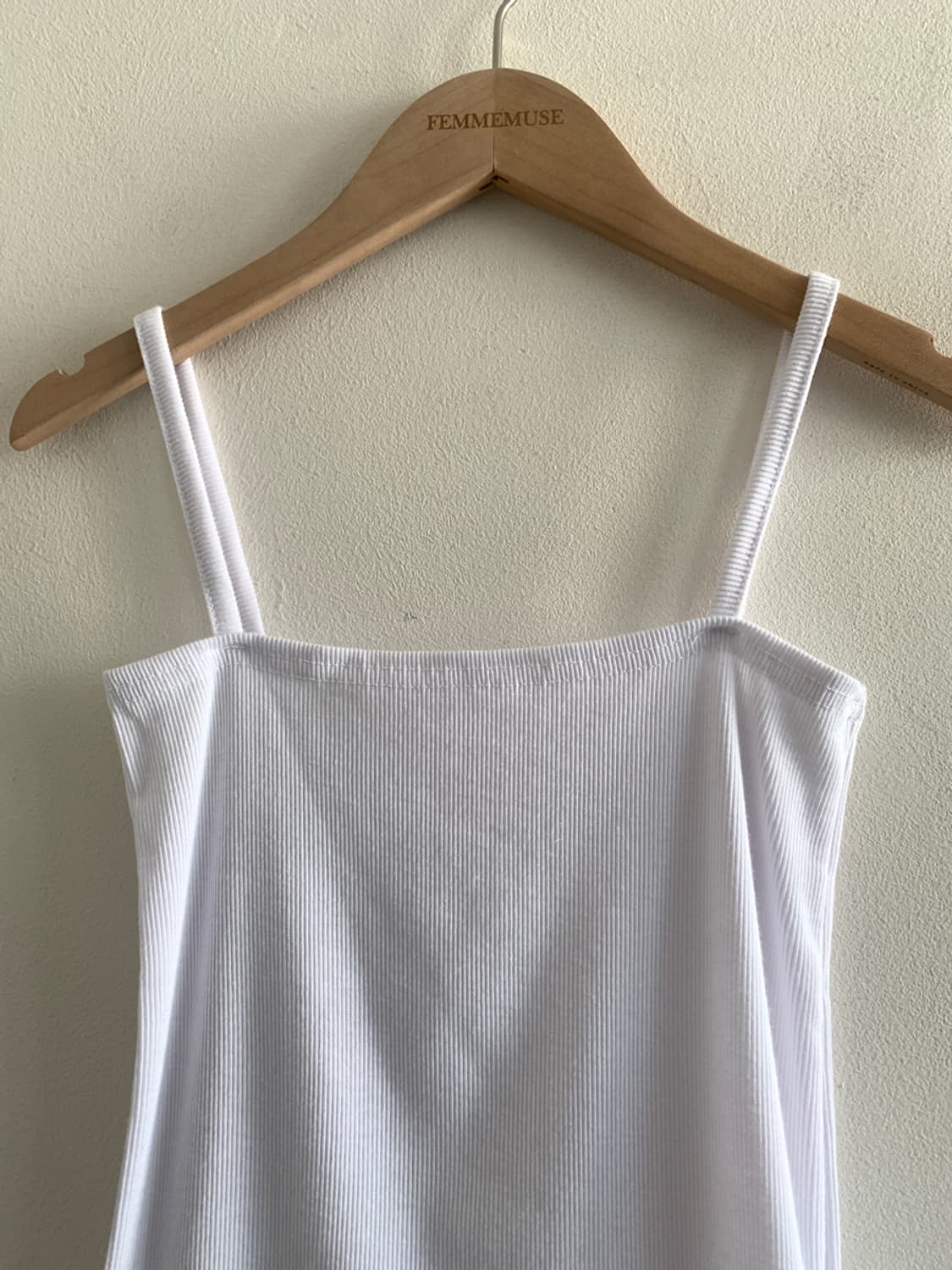 Basic sleeveless top(white) 상품이미지2