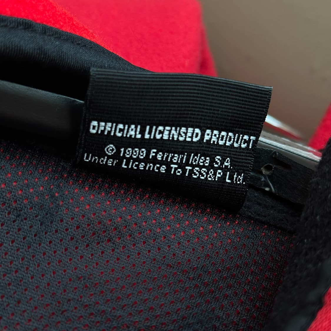90s 페라리 파이핑 후리스 자켓 상품이미지7