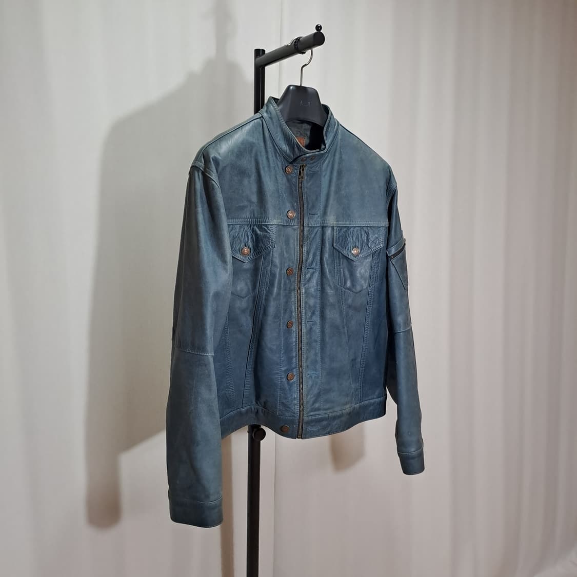 (택포) 90s 리바이스 빈티지 소가죽 자켓 110 B356 상품이미지3