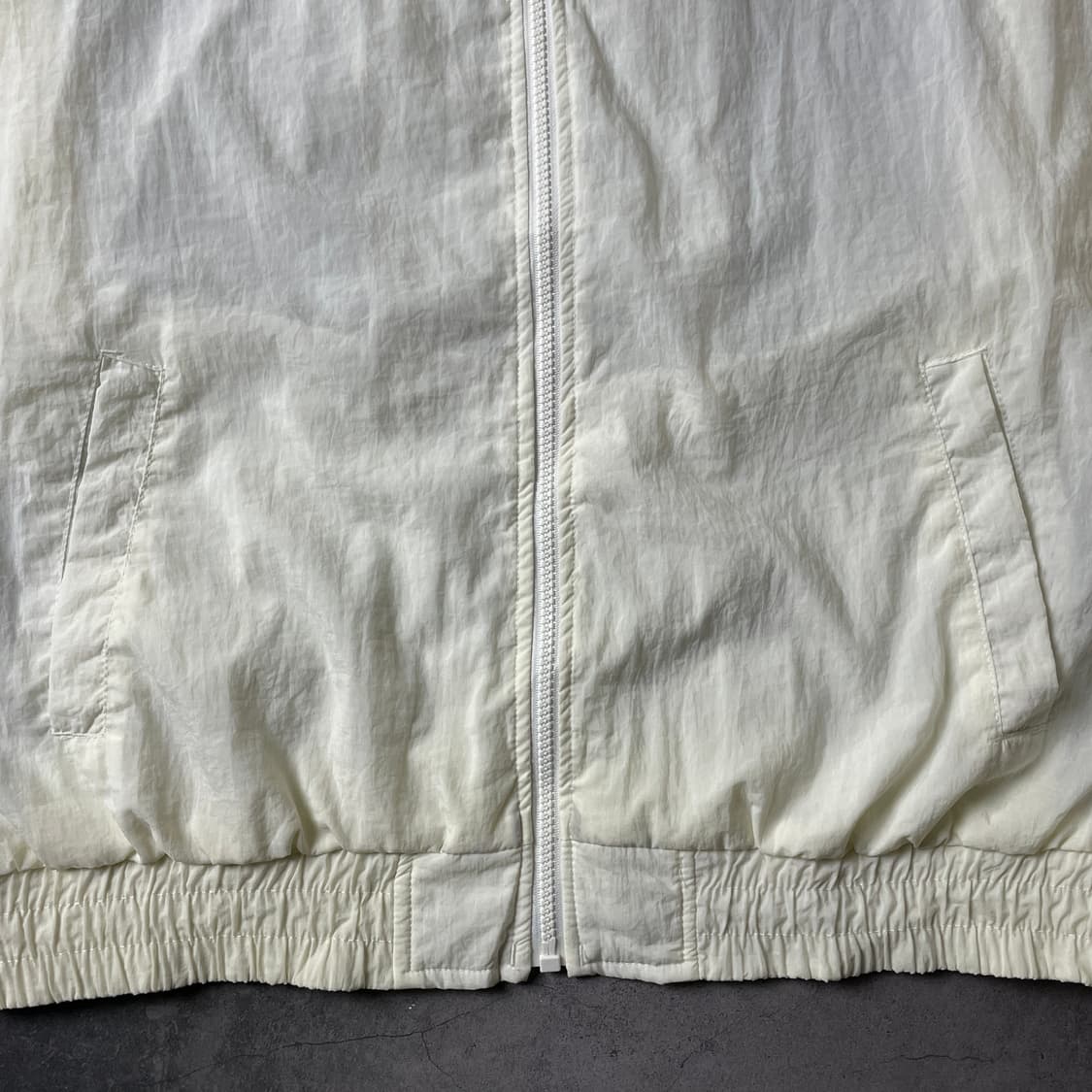 ADIDAS 1990s 아디다스 빈티지 크림 윈드브레이커 A00558 상품이미지4