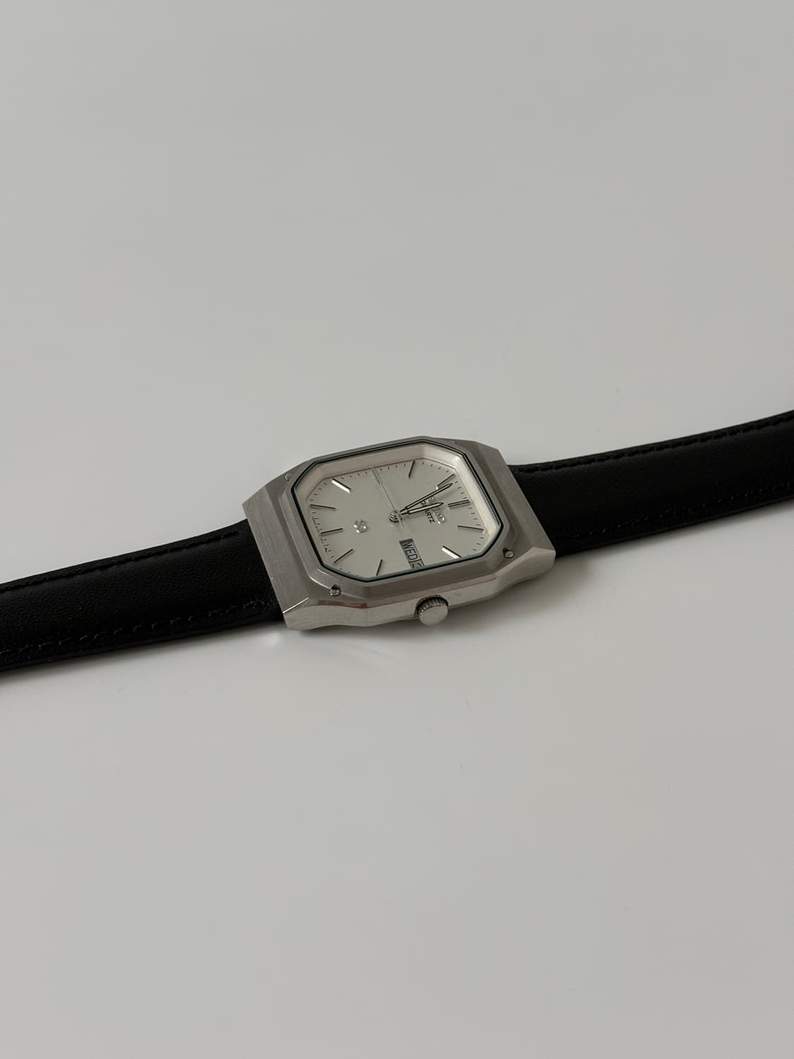 1980s SQ Silver Square Quartz  상품이미지4