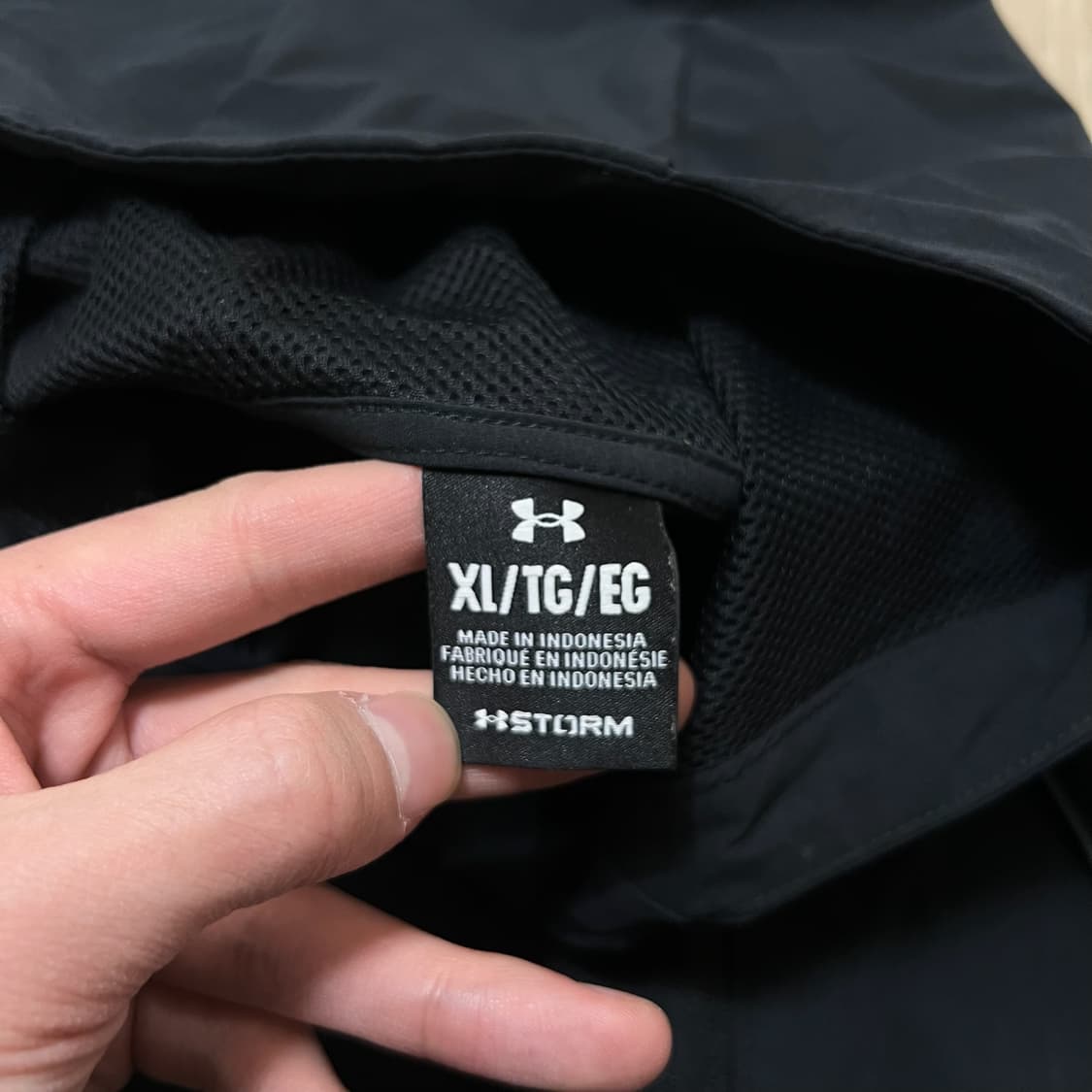 언더아머 남성 스톰 바람막이 자켓 XL/105  상품이미지5