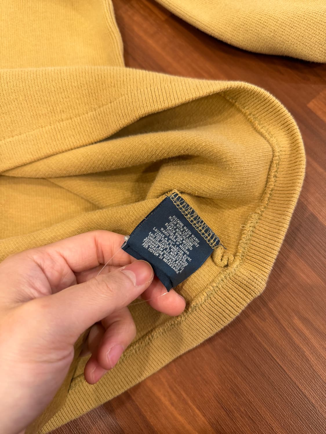 Polo RL 폴로 랄프로렌 하프넥 쿼터 집업 니트 (beige) 상품이미지10