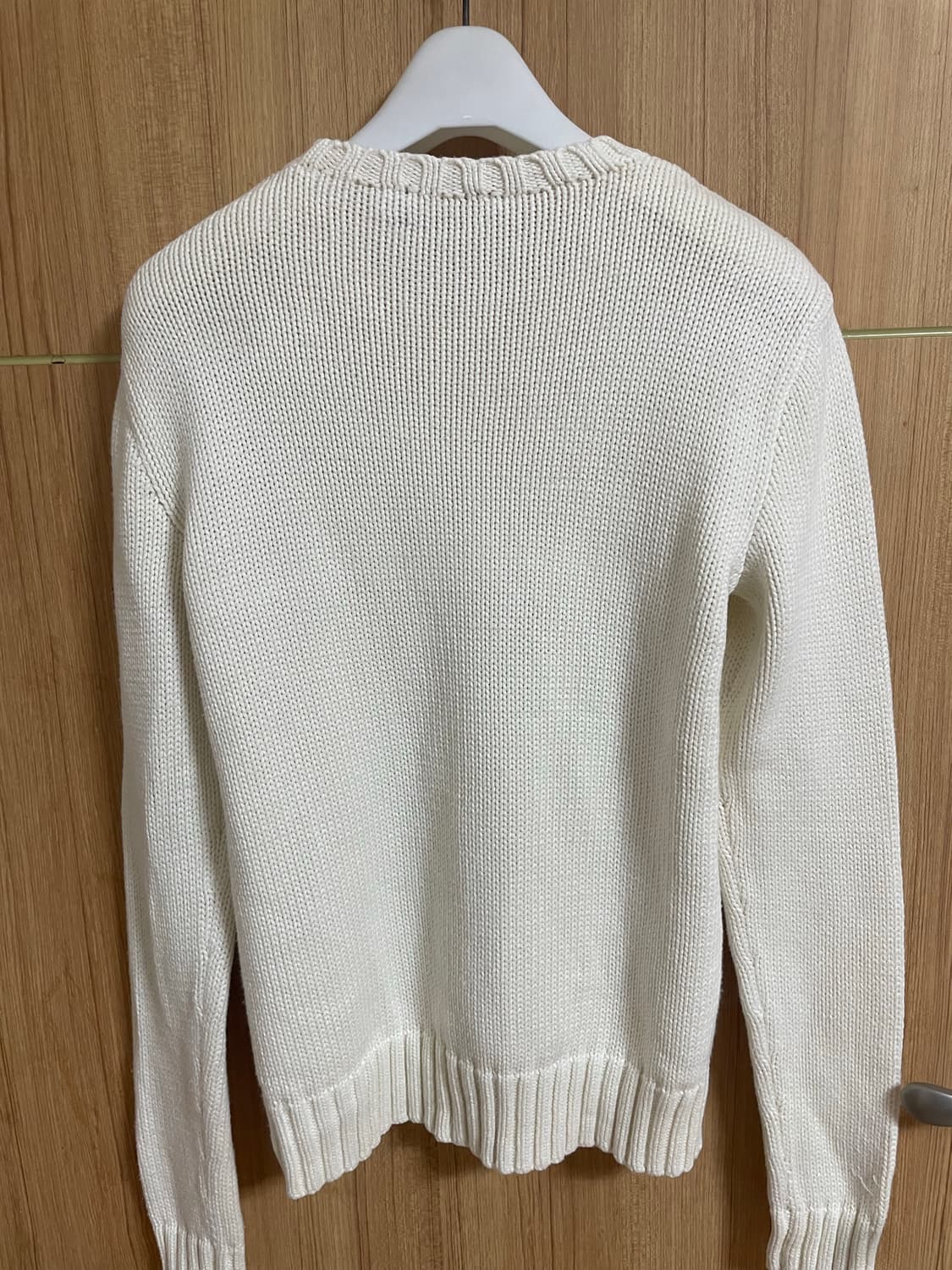 polo 폴로 신형 성조기 아이보리 니트 상품이미지2