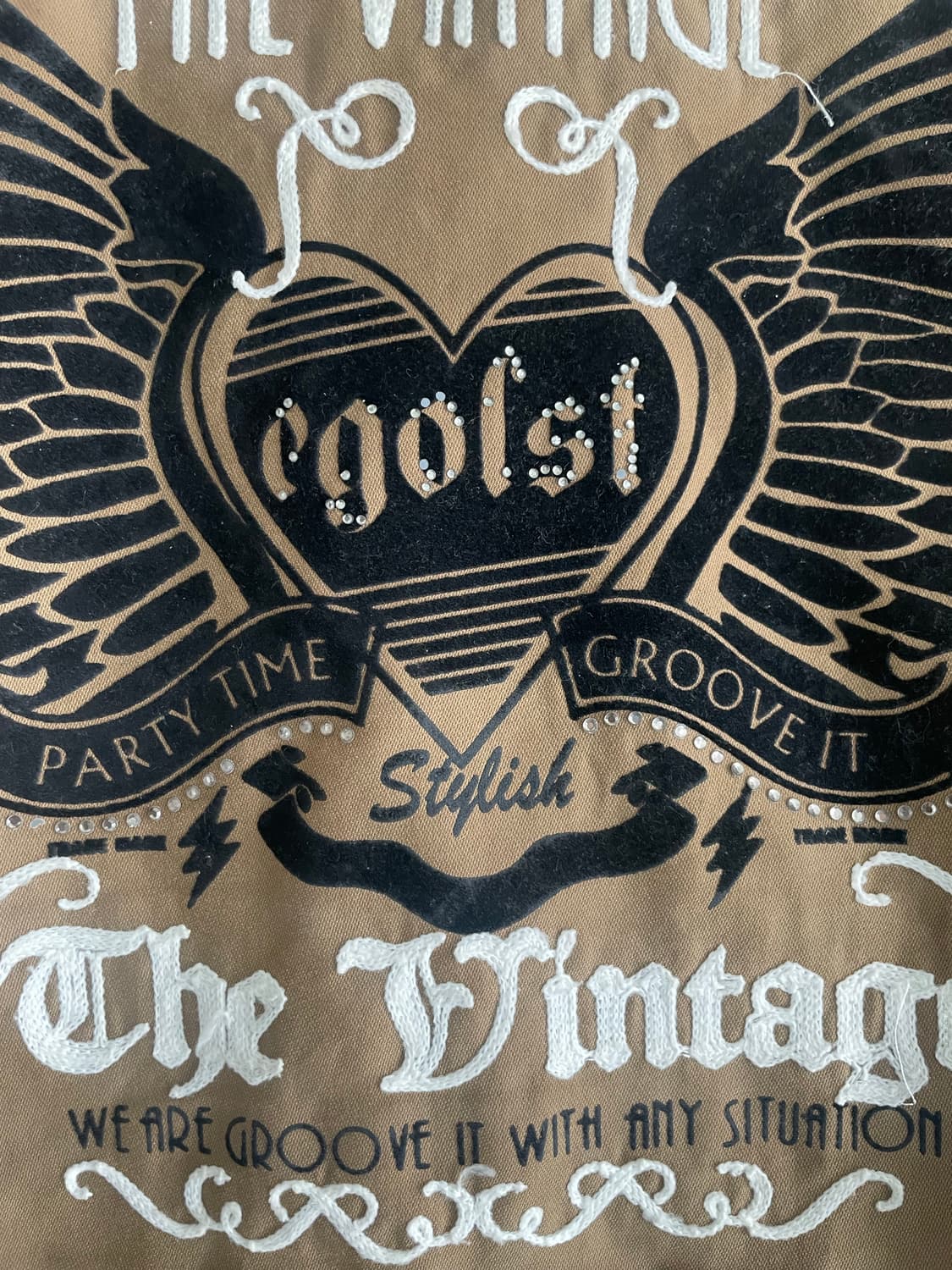 에고이스트 그런지 갸루 y2k 야상 상품이미지6