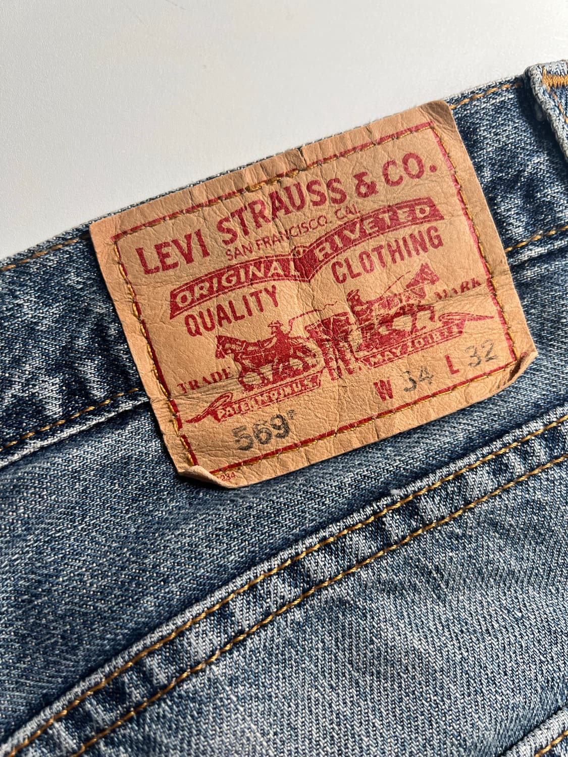 (00's) 리바이스 Mexico 569 데님 청바지 상품이미지4