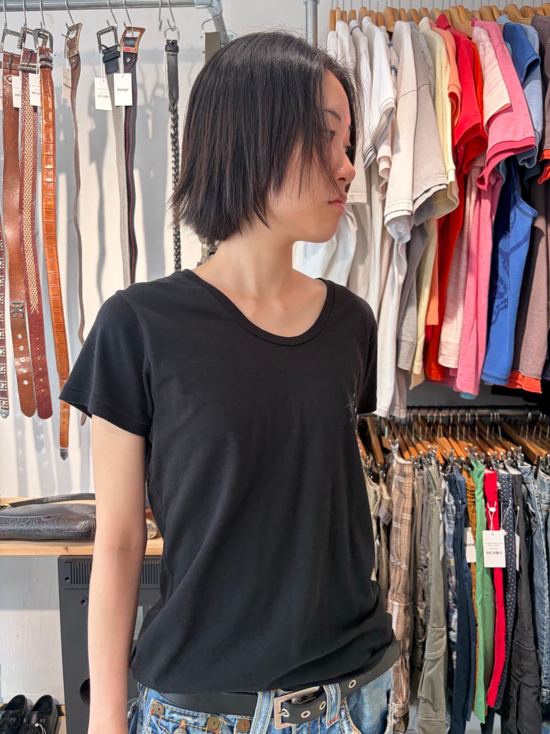 Diesel T.M.Revolution 라이브 투어 블랙 반팔 티셔츠 L 상품이미지3