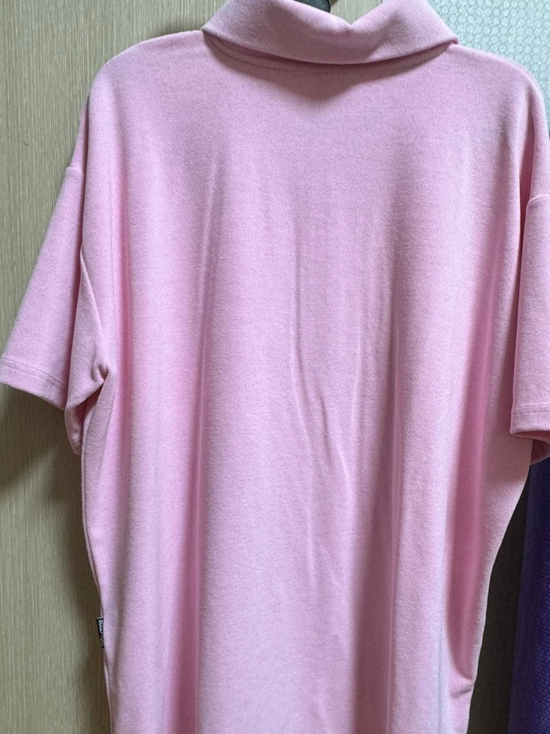 스컬프터 타월폴로탑 베이비핑크  상품이미지7