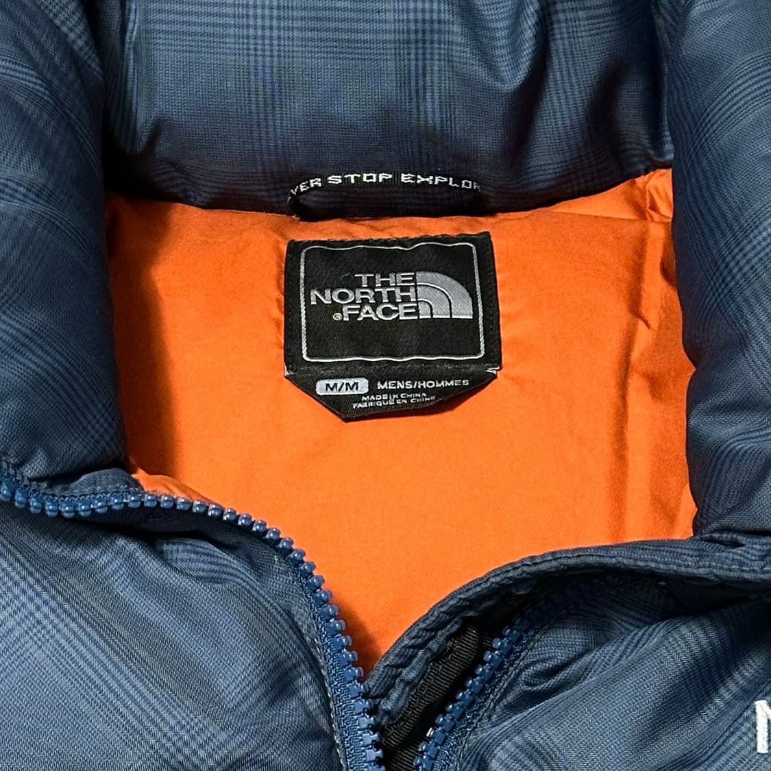 노스페이스 체크 눕시 베스트 상품이미지5