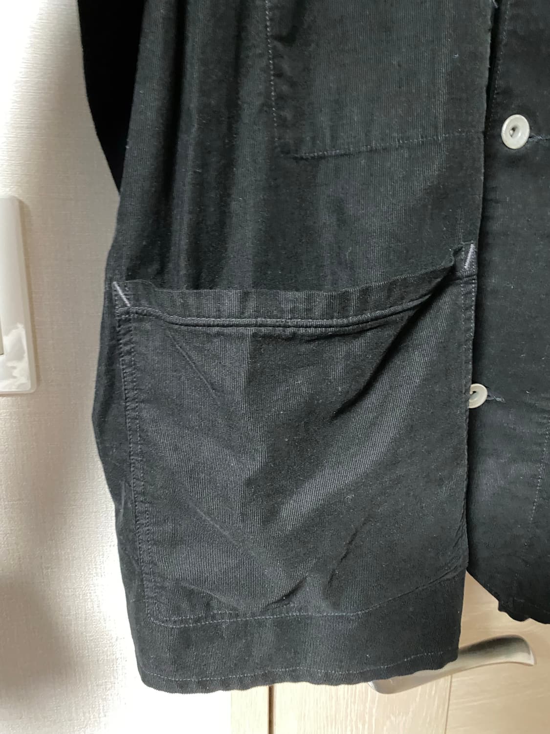 [3] 폴리테루 초어 자켓 블랙 상품이미지4