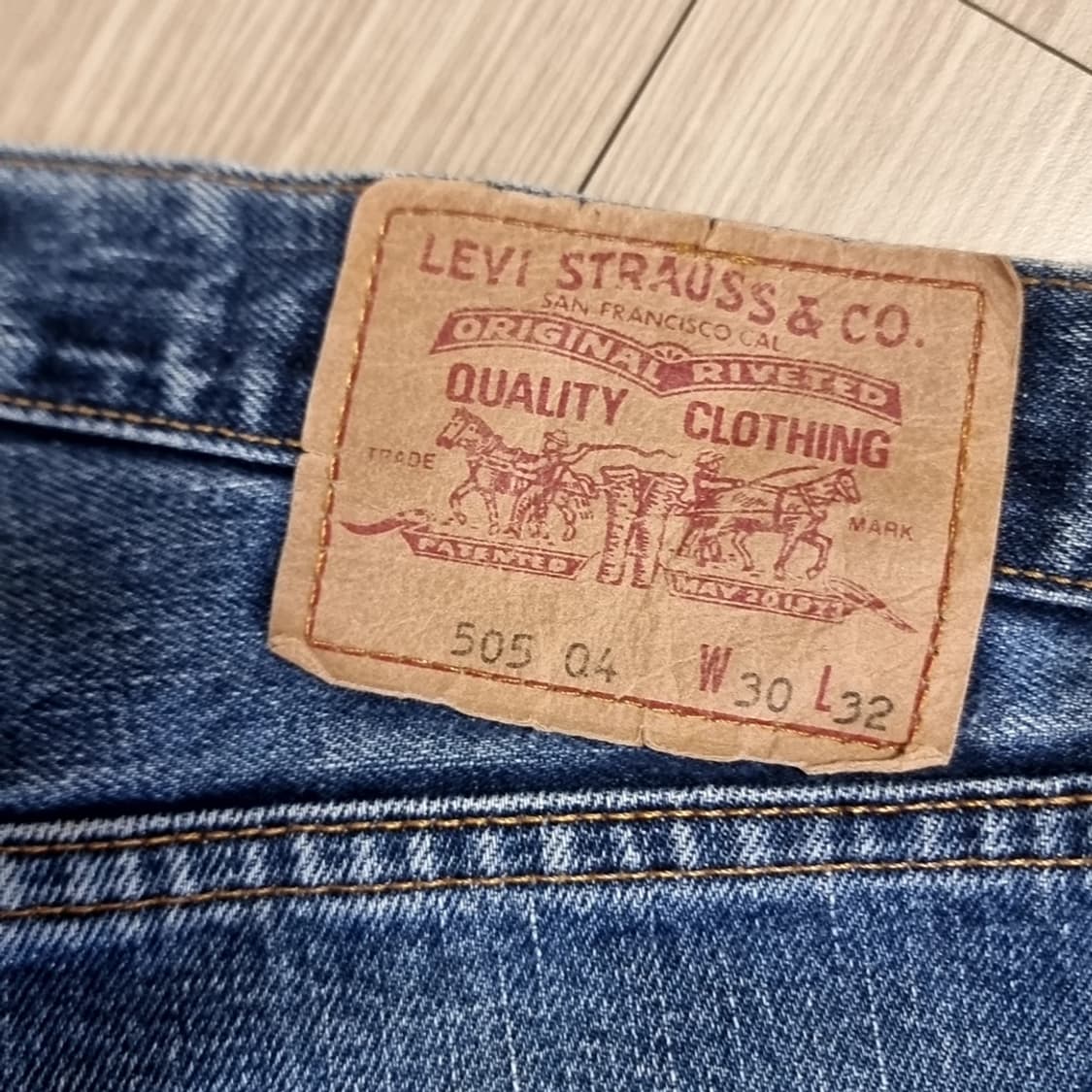 벨기에산 90s 빈티지 리바이스505(30) 상품이미지4