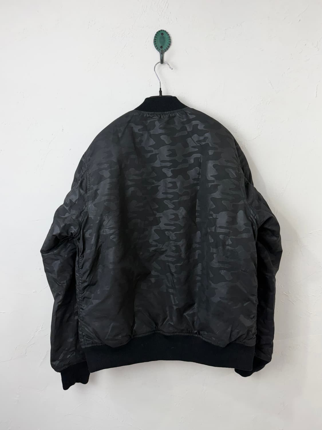 AIRWALK 블랙 카모 MA-1 봄버 상품이미지3