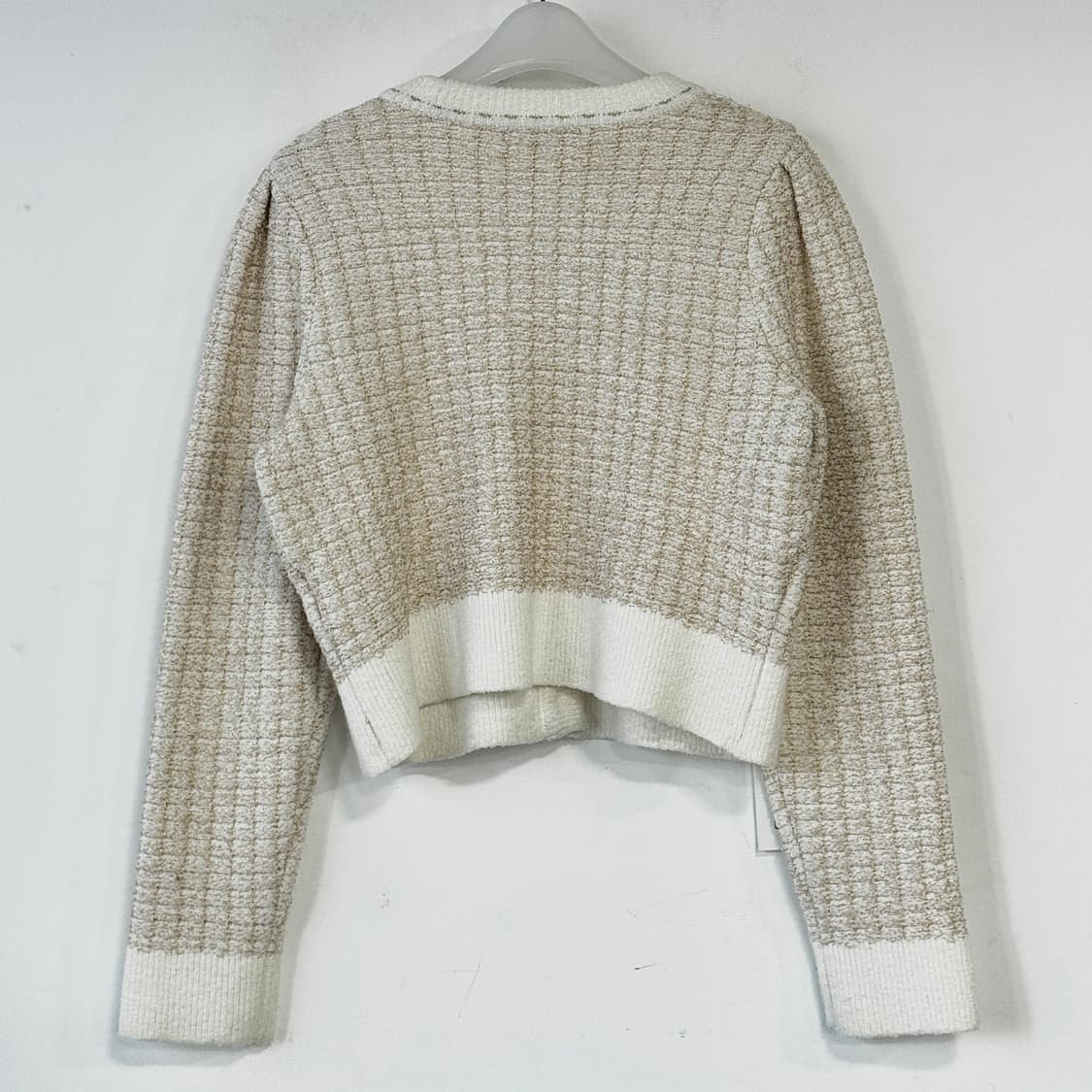 마쥬 maje 트위드 울 니트 가디건 상품이미지5