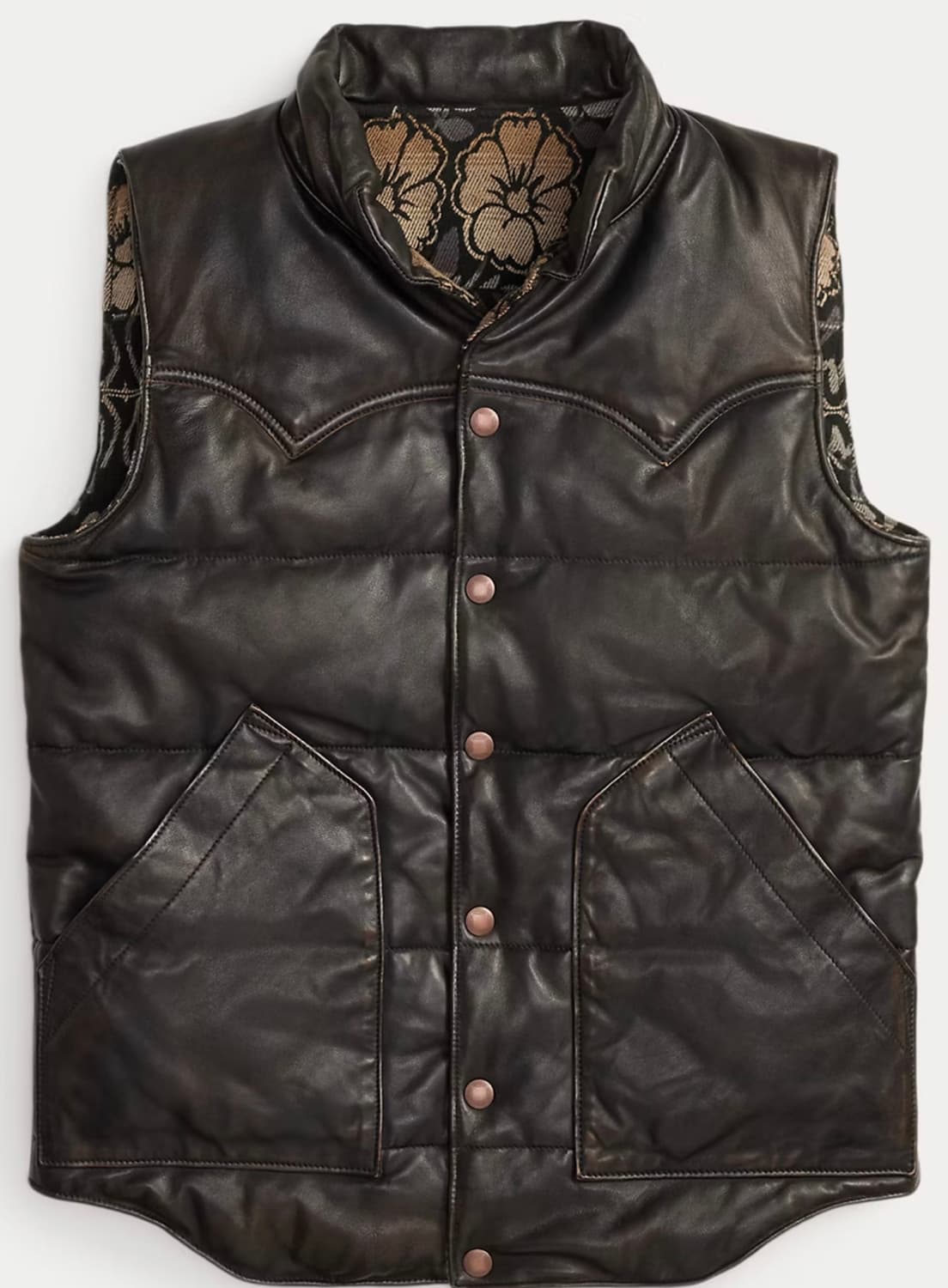 2026 RRL 더블알엘 가죽베스트 상품이미지1