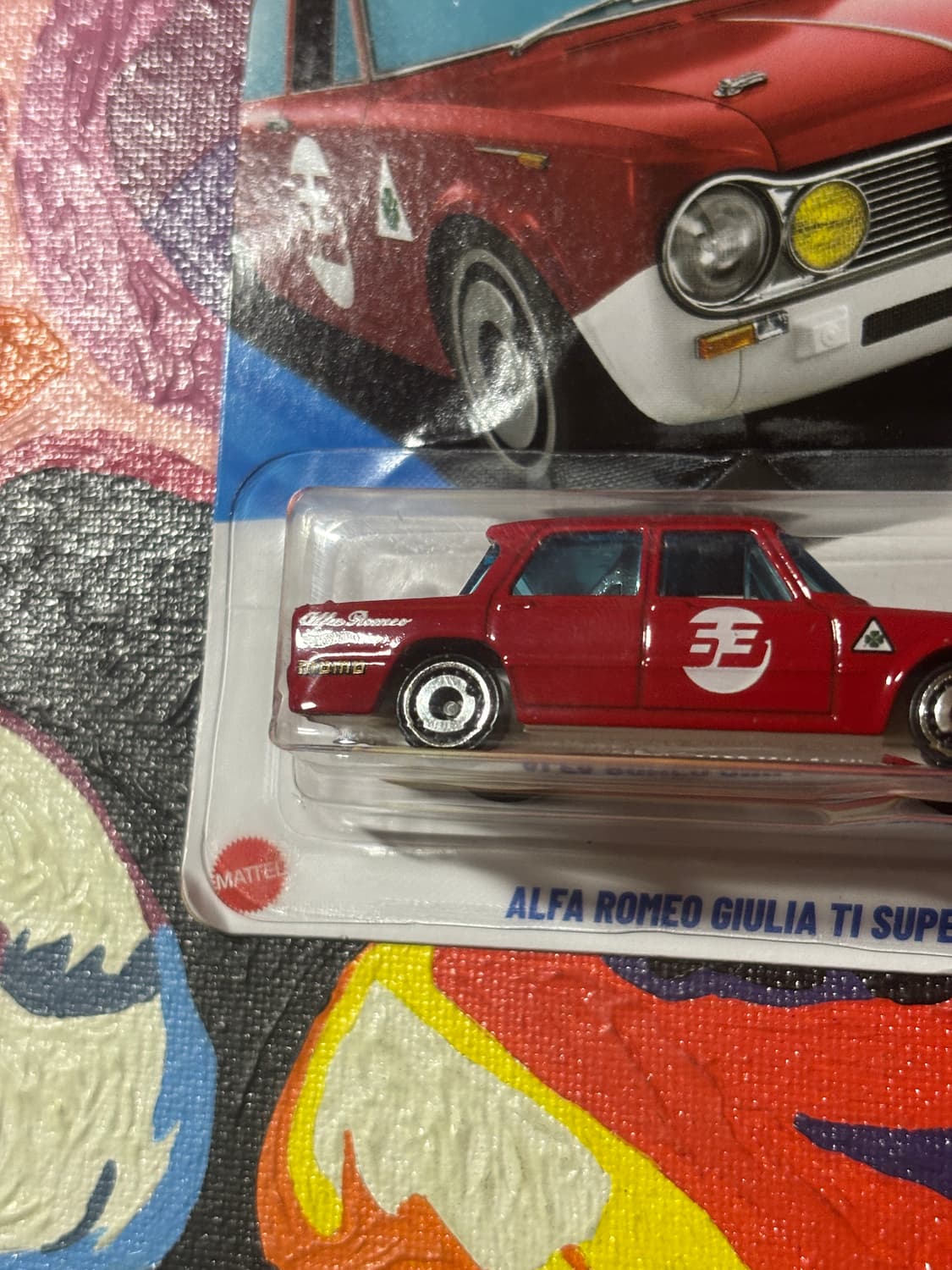 미개봉) 알파 로메오 줄리아 슈퍼 다이캐스트 핫휠 인테리어 소품 상품이미지4