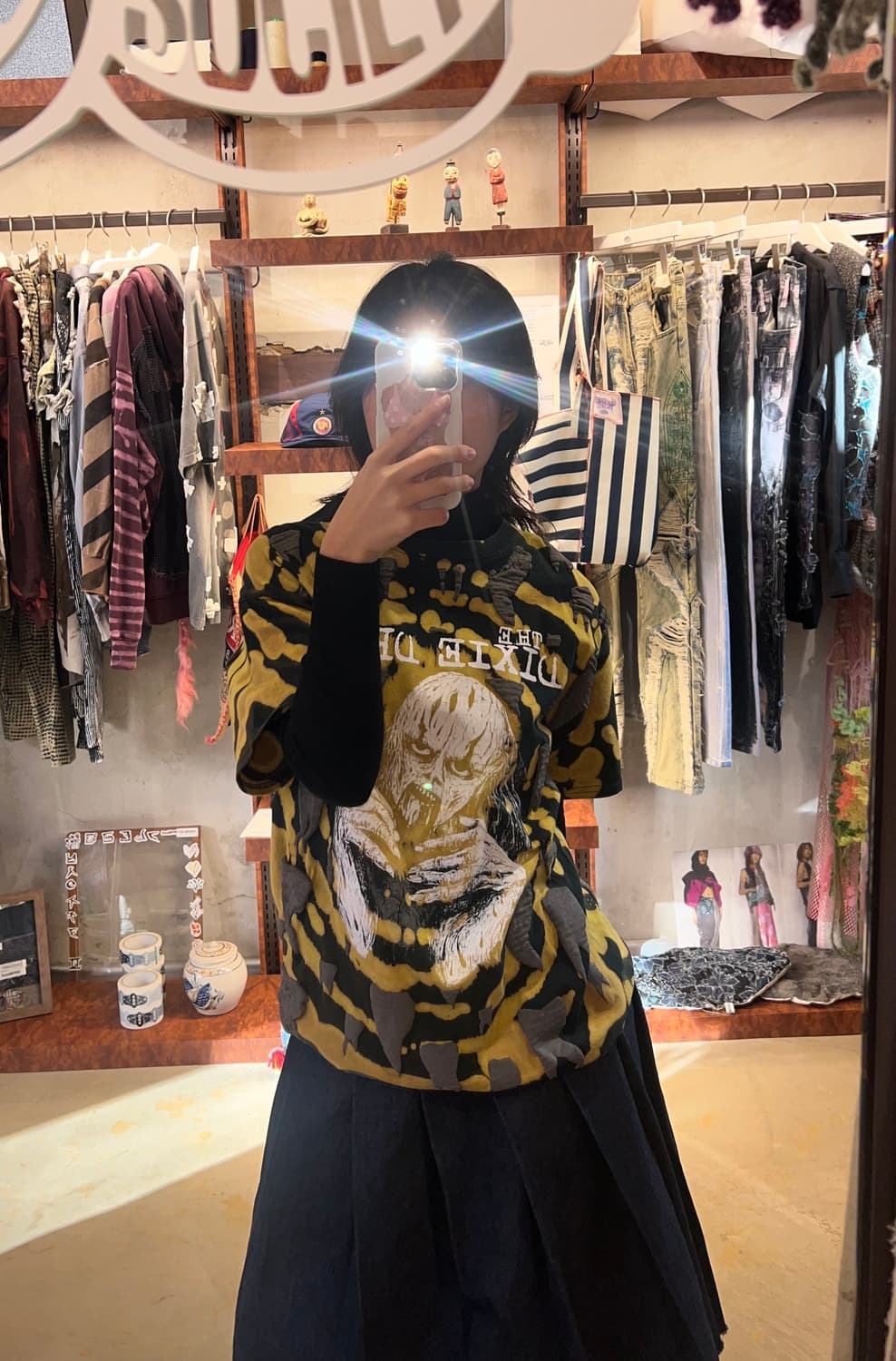 EPI•TAPH Gothic print T-shirts 상품이미지1