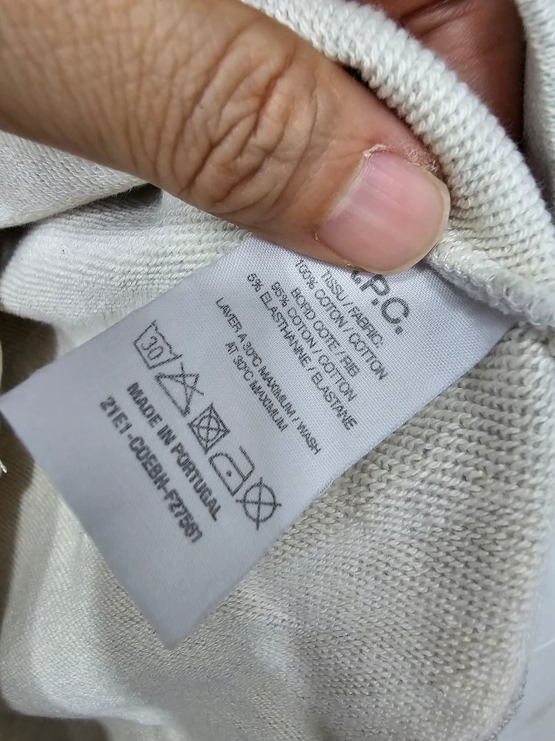 A.P.C 여성 맨투맨 상품이미지3