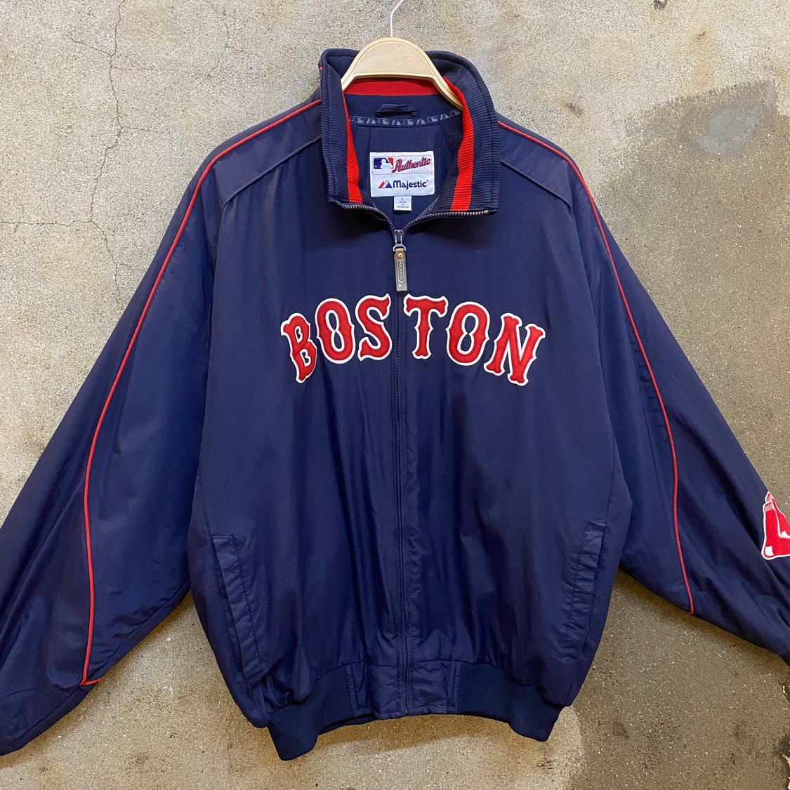 90s Made in Korea 미국 빈티지 인디언스  바람막이 자켓 상품이미지2