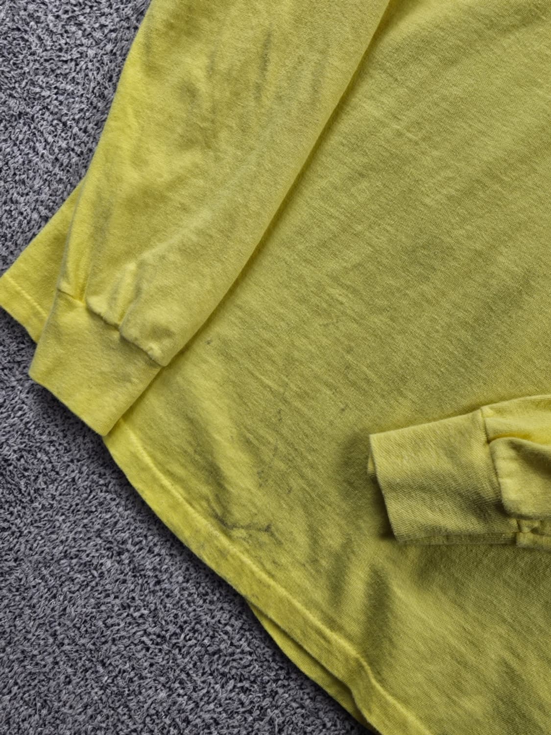 90's USA HANES 싱글 스티치 롱 슬리브 ( L )/ 11130 상품이미지7