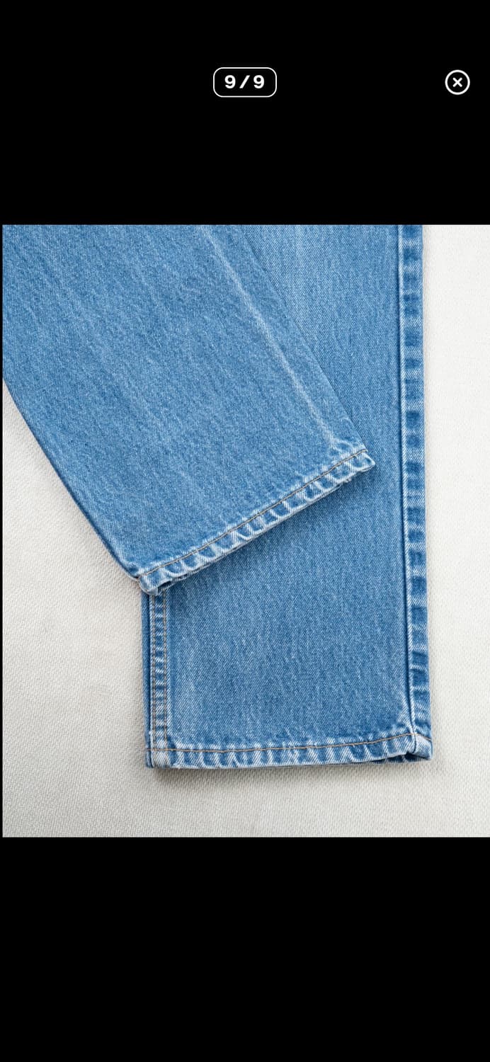 (33-31)505 빈티지 리바이스 데님 팬츠 상품이미지9